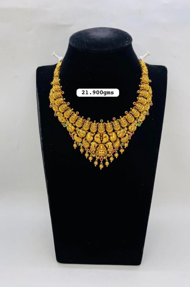 Beaded Lakshmi Necklace
