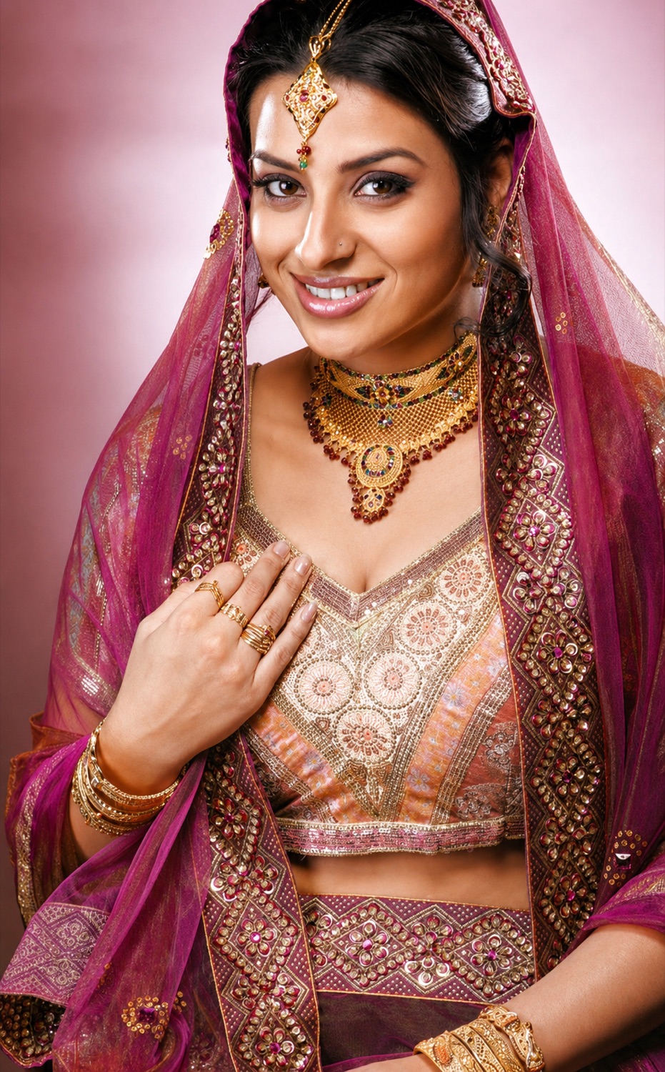 Layered Bridal Set